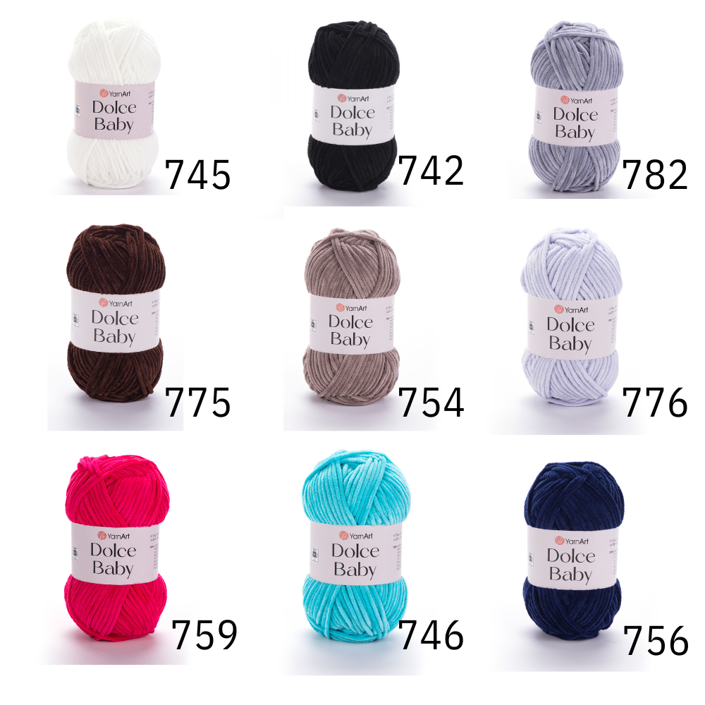 Dolce Baby YarnArt 50g Tjockt Mjukt