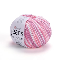 Jeans Soft Colors bomull 50g/160m YarnArt