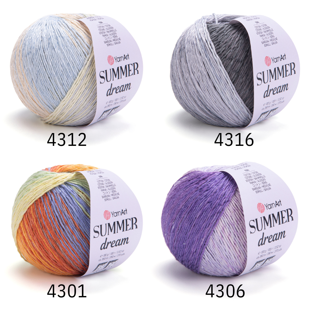 Summer Dream YarnArt viskos 100g