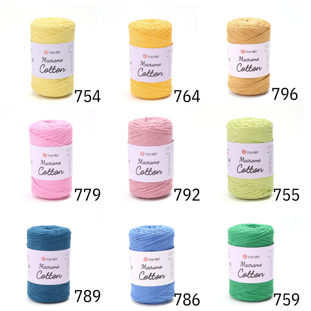 Macrame Cotton YarnArt 250g