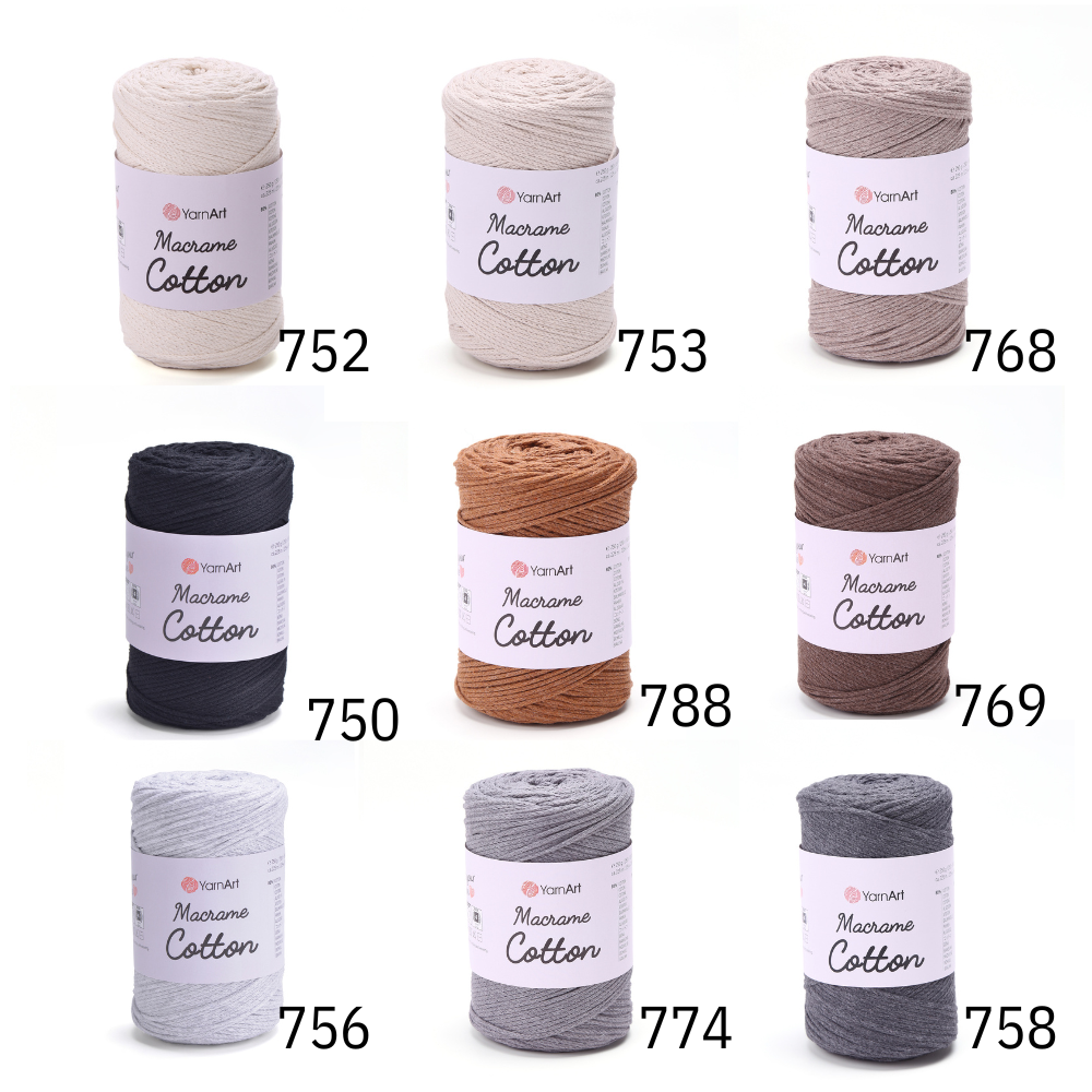 Macrame Cotton YarnArt 250g