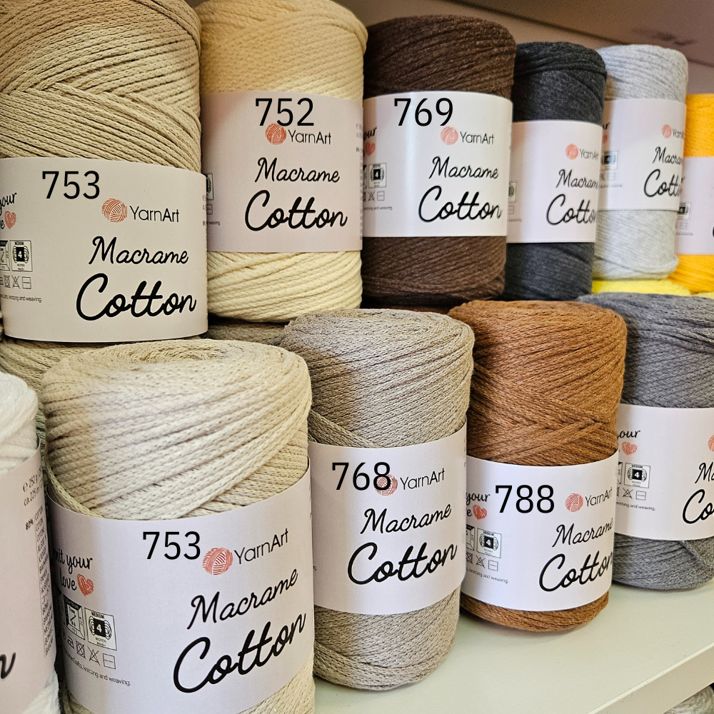 Macrame Cotton YarnArt 250g
