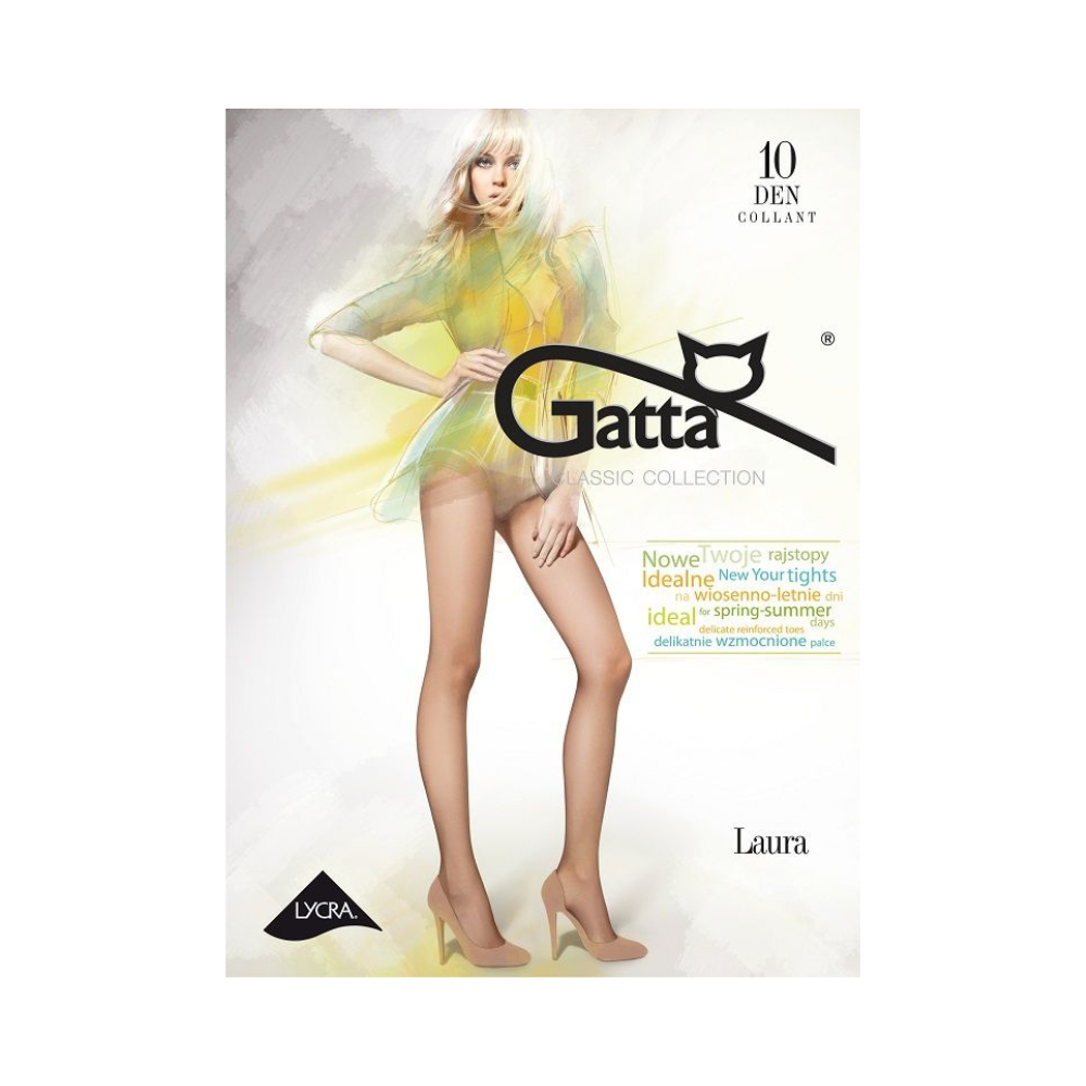 Laura 10 den Gatta strumpbyxa 5/XL (48/50)