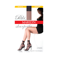 Strumpor Marilyn lös resår nylon 15 den 2 förp.