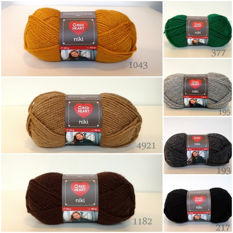 Niki Red Heart 50g