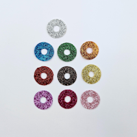 Säkerhetsögon 4-pack 20 mm glitter