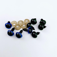 Säkerhetsögon 1 par 12 mm