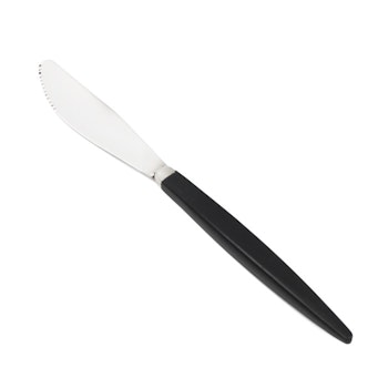 Bestick - Kniv med svart bakelithandtag