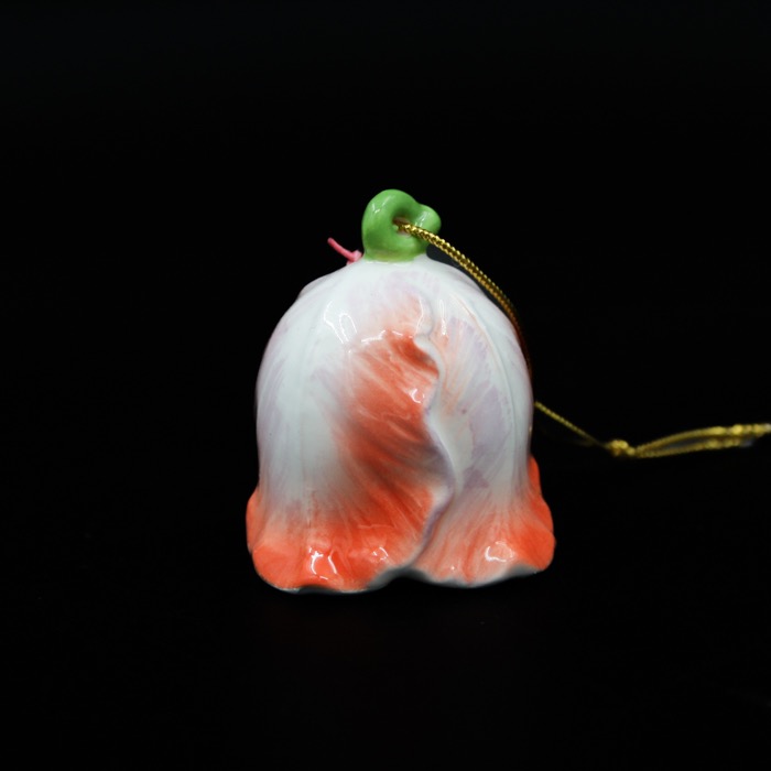 Blomklocka i porslin med pling