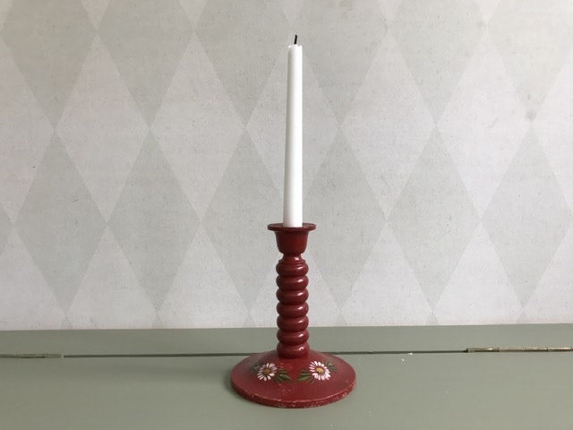 Julljusstake i trä