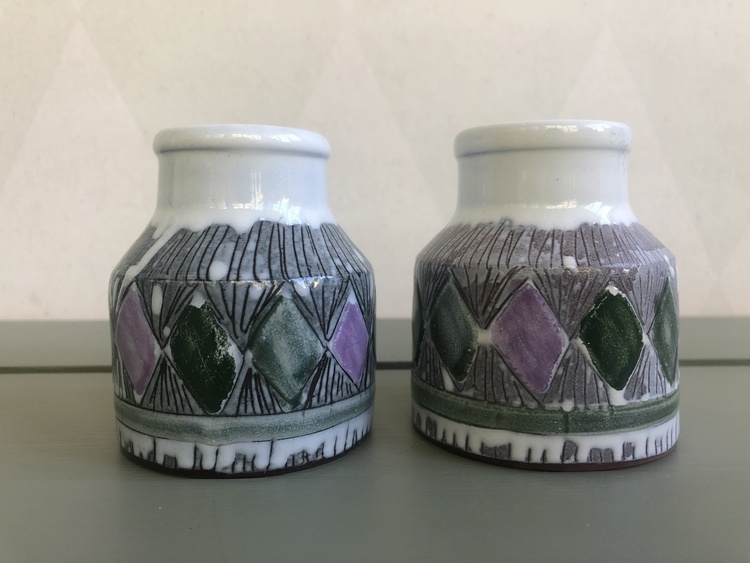 Små burkar - Laholms keramik