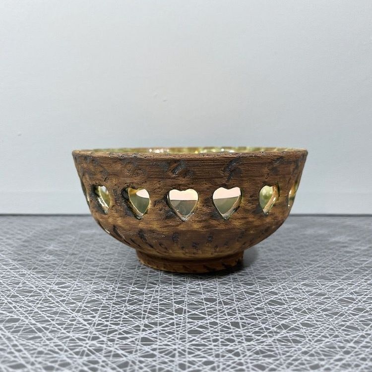 Skål/ljusstake i keramik (liten) - Tolla