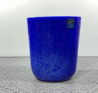 Vas - blått glas Pukeberg