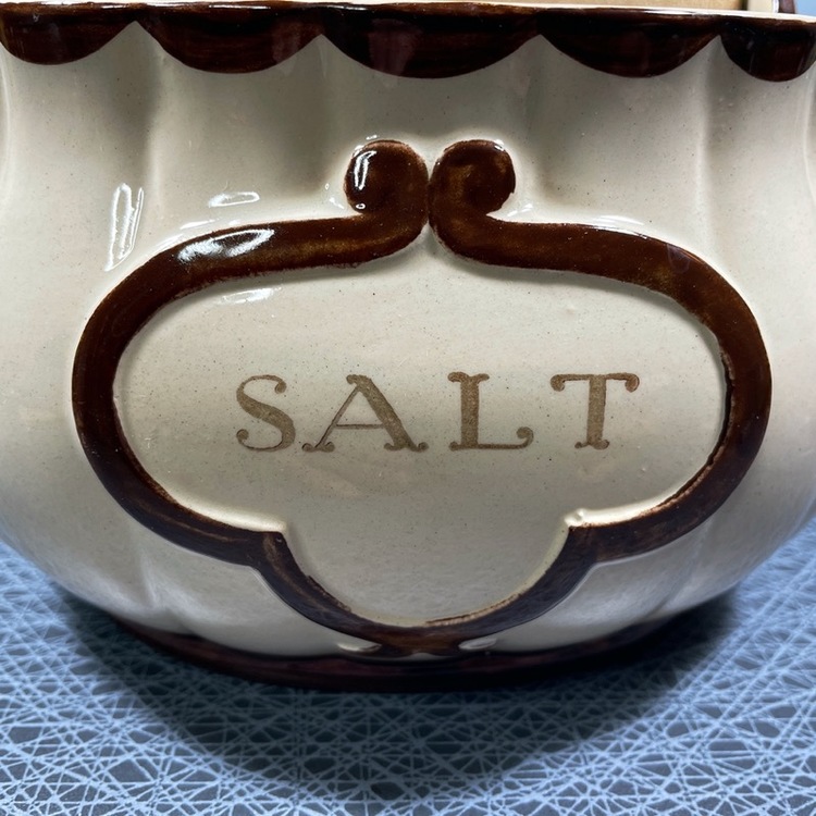 Saltskäppa no93, Pyro - Wilhelm Kåge, Gustavsberg salt