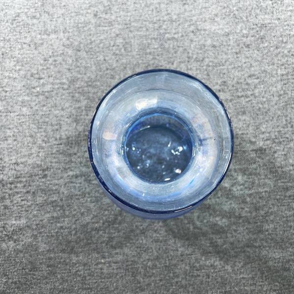 Lökvas - blått handblåst glas - Vintrotastic | Retro & Vintage i butik och  online