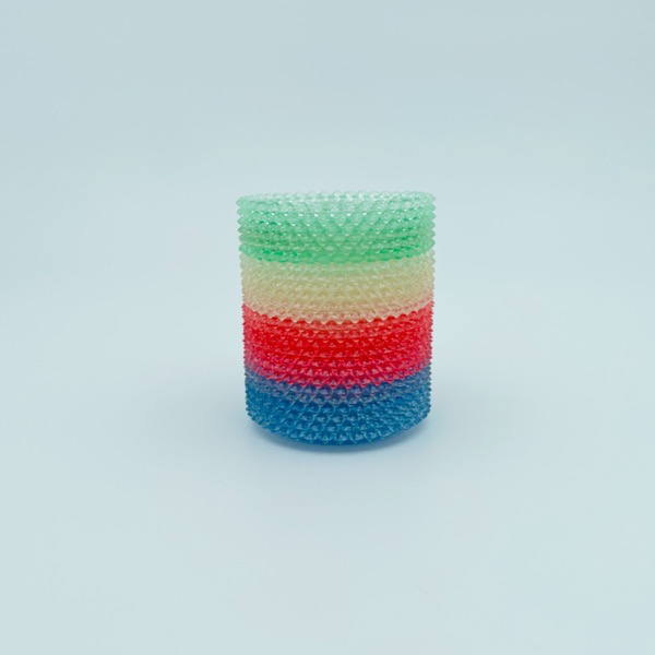 Retro glasunderlägg, 50-tal, plast - olika färger