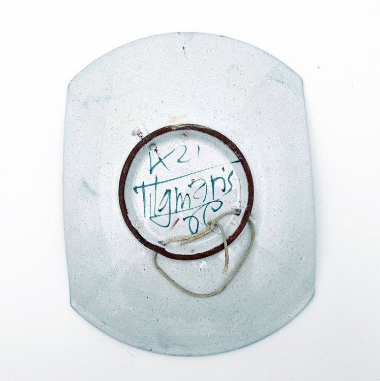 Tallrik/ väggtallrik - Dagny Petrusson, Tilgmans keramik