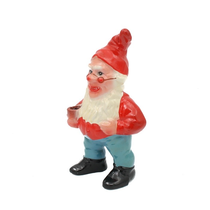 Tomte med ljushållare