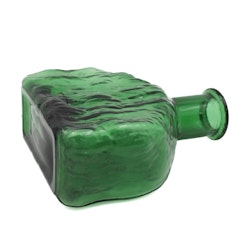 Retro grön glasflaska - Italien