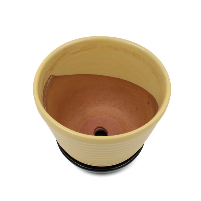 Större ytterfoder i keramik med fat