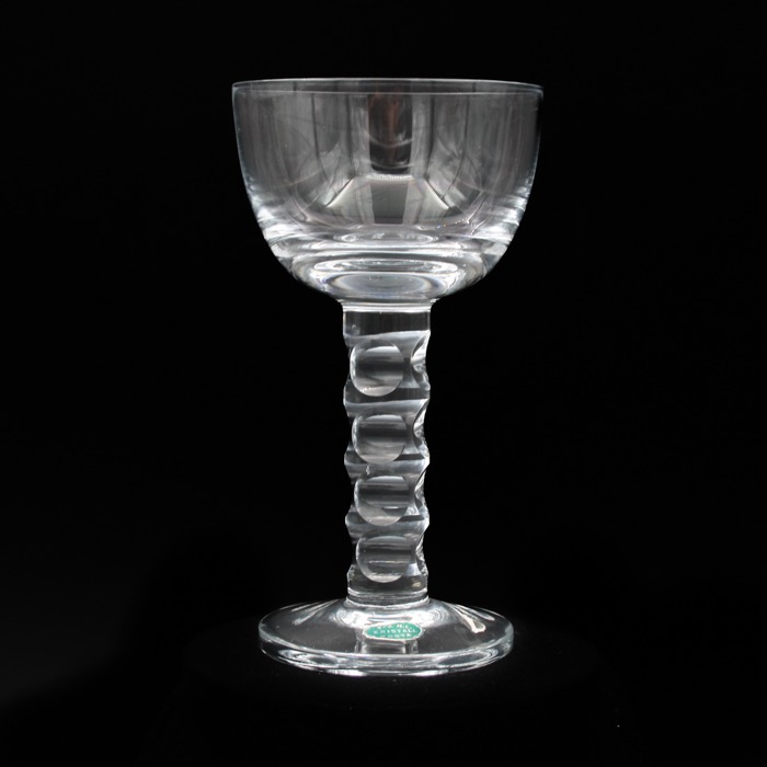 Vitvinsglas, kristall - Kosta