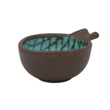 Liten fiskskål i keramik