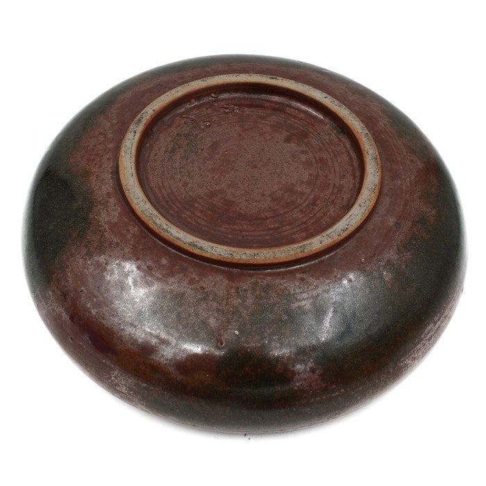 Stor och tung keramikskål