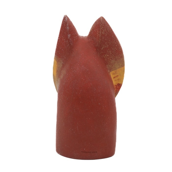 Figurin i keramik - räv, Laurel Burch, United design