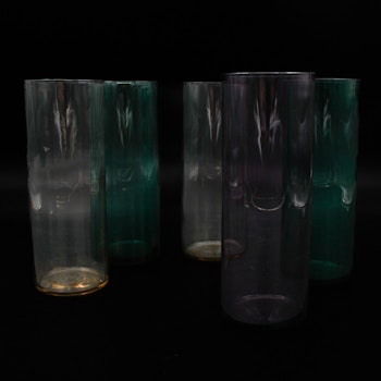 Vintage Highballglas, olika färger