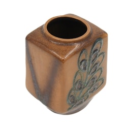 Fyrkantig vas i keramik - Strehla