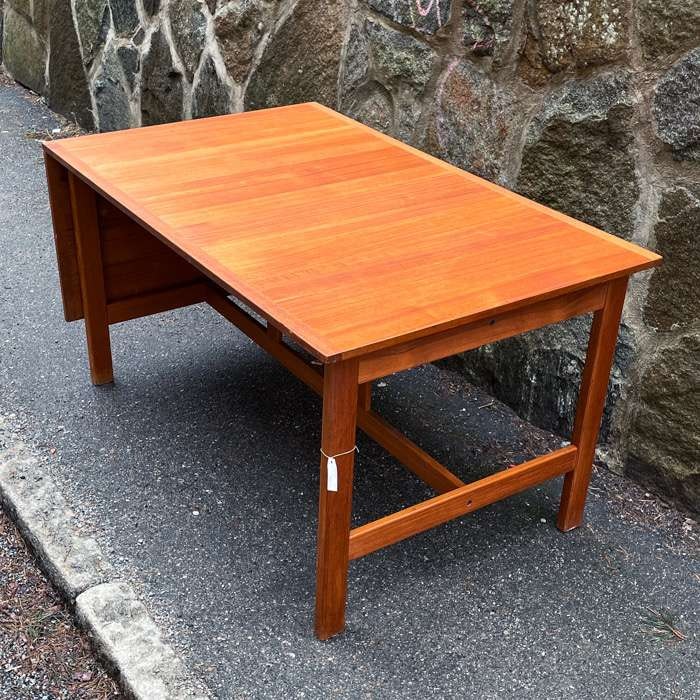 Vintage klaffbord i teak