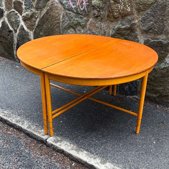 Vintage matbord i teak - NK Triva, Kertin Hörlin Holmquist