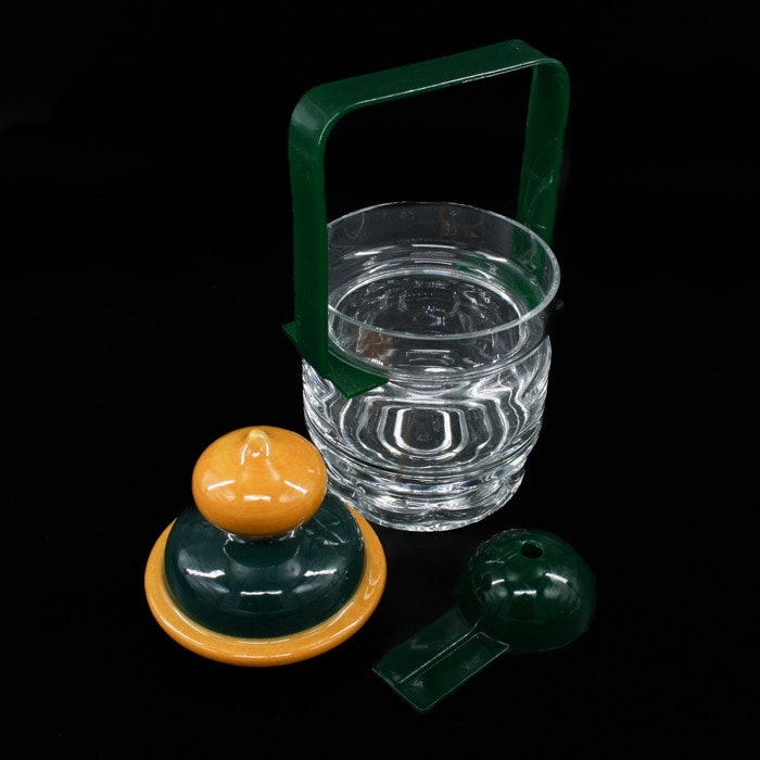 Lockburk i glas och keramik