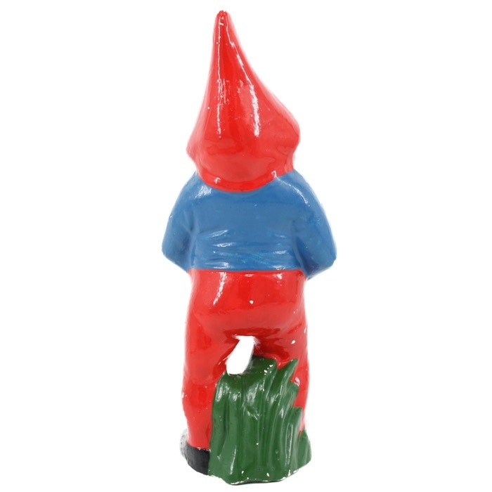 Stor äldre tomte i gips