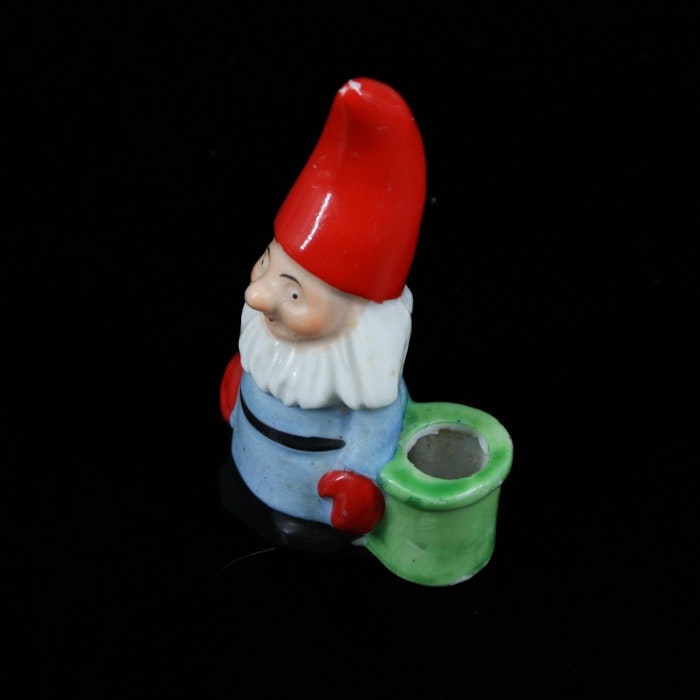 Jultomte / ljusstake för julgransljus