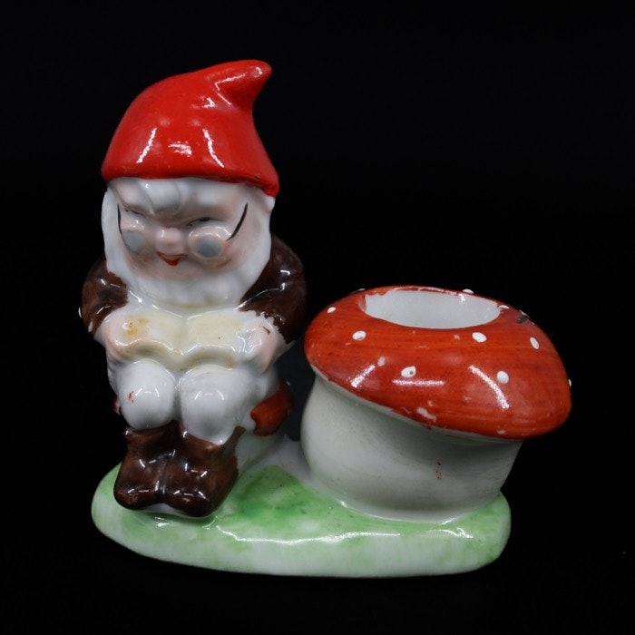 Jultomte / ljusstake för antikljus