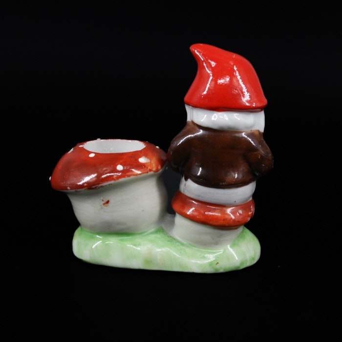 Jultomte / ljusstake för antikljus