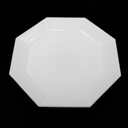 Assiett, vitt glas - Arcoroc