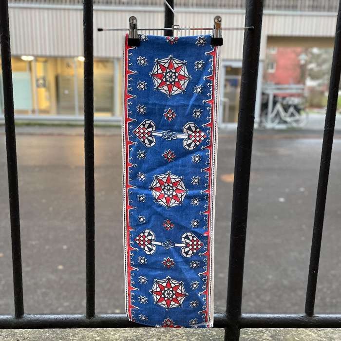 Mindre tryckt julduk