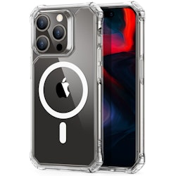iPhone 15 Pro Max - ESR Air Armor Halolock MagSafe Skal Transparent