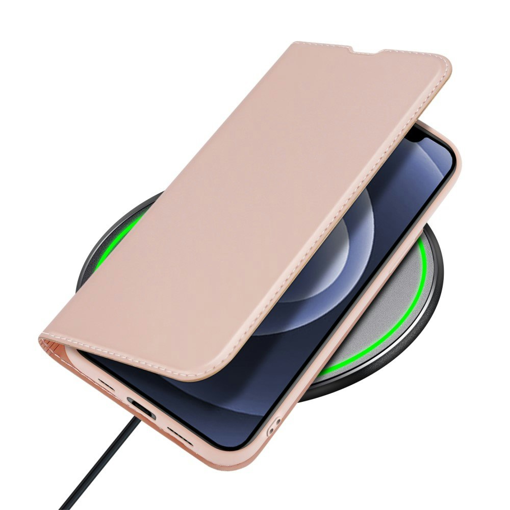 iPhone 13 - DUX DUCIS® Ultra Slim Läder Fodral Roséguld