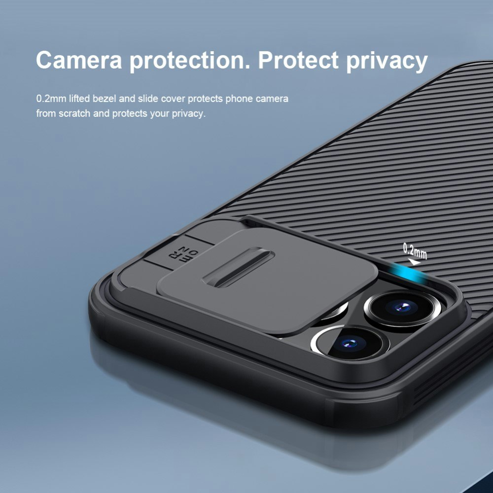 iPhone 13 Pro - Nillkin CamShield Skal Svart