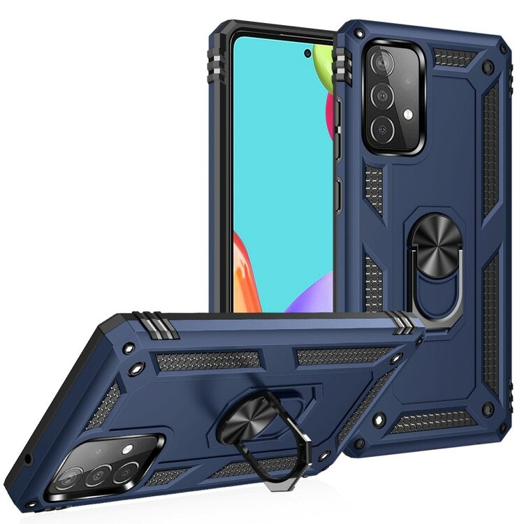 Samsung Galaxy A53 - Stöttåligt Hybrid Ring skal Blå