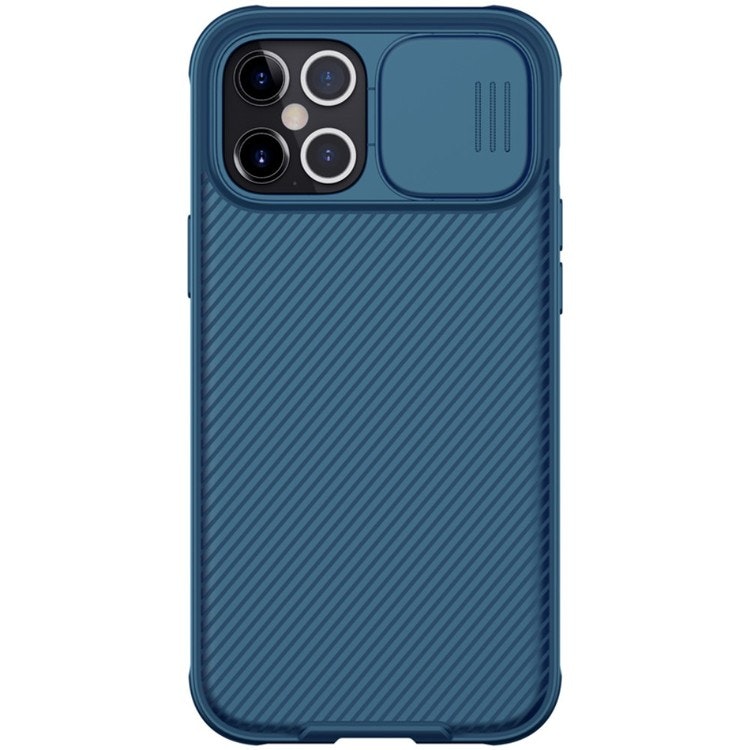 iPhone 12/12 Pro - Nillkin CamShield Skal Blå