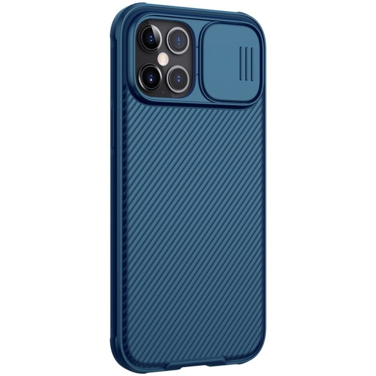 iPhone 12/12 Pro - Nillkin CamShield Skal Blå