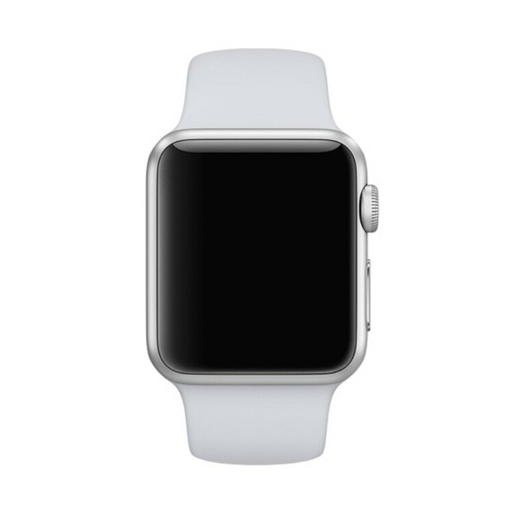 Silikon Armband Apple Watch 38/40/41 mm Silikonarmband Grå