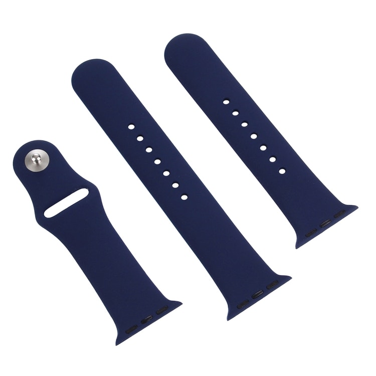 Silikon Armband Apple Watch 38/40 mm Silikonarmband Blå