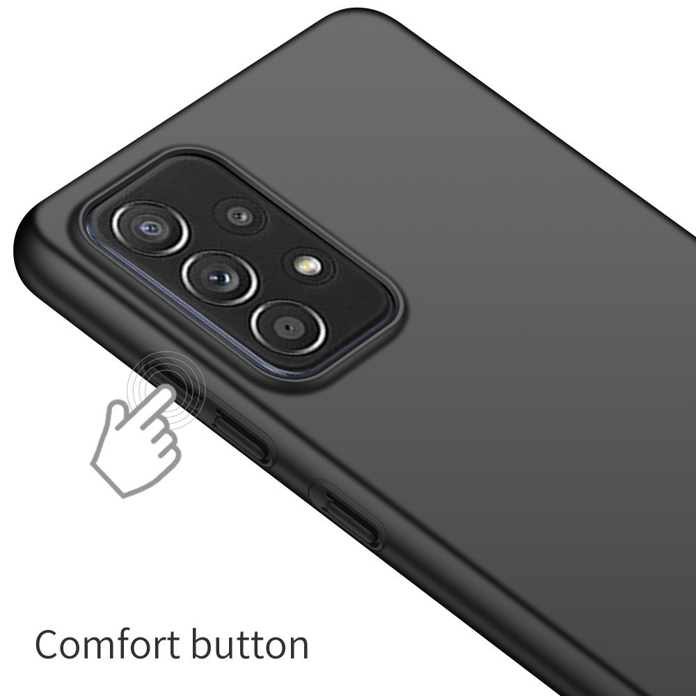 Samsung A52/A52s - Ultra Tunt Gummibelagt Skal Nordic® Matt Svart