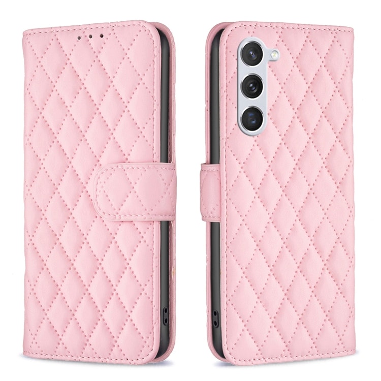 Samsung S23 - Fodral 4-FACK Diamond Rosa