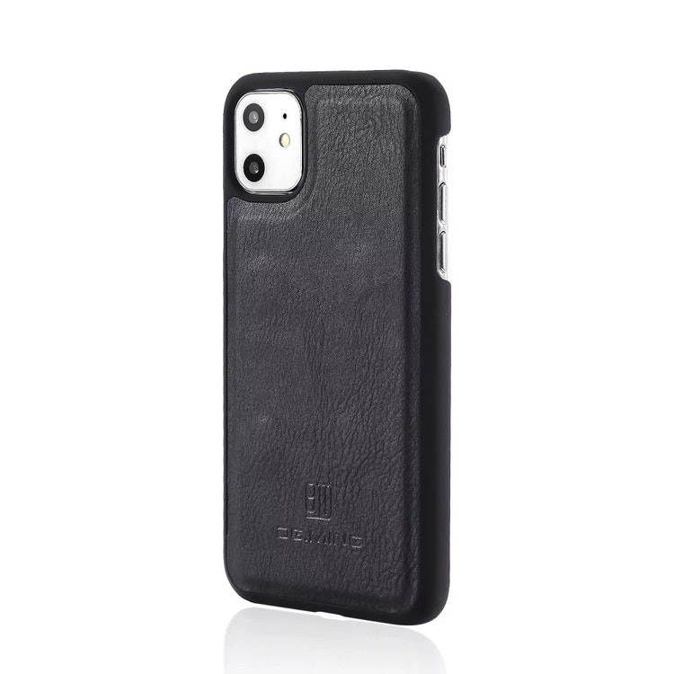 iPhone 11 - DG.MING® 2in1 Magnet Läder Fodral Svart